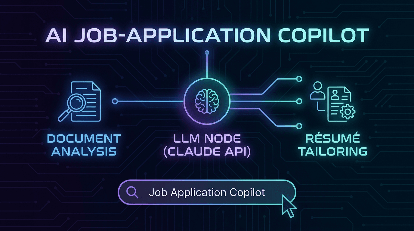 AI Job-Application Copilot, cover artwork