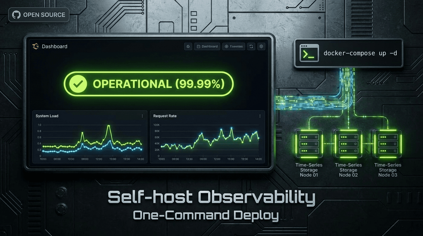 Self-host Observability, cover artwork